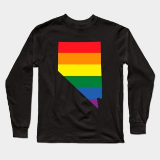 Nevada state LGBT Pride Long Sleeve T-Shirt